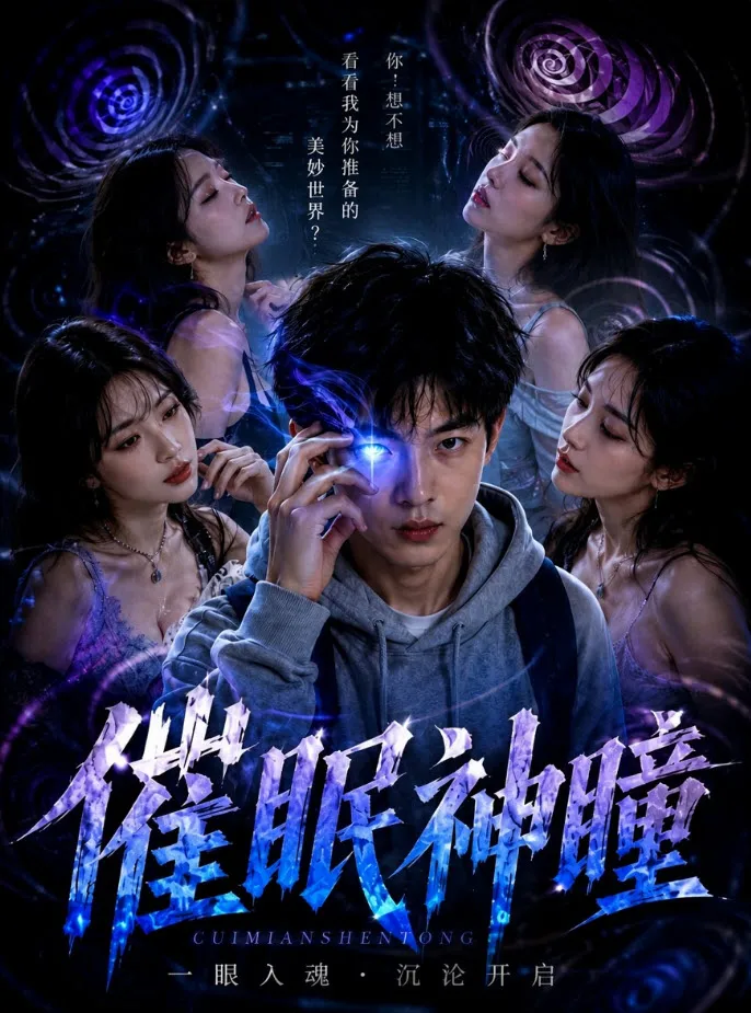 催眠神瞳 · AI魔改短剧海报 · 全32集